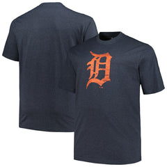 Detroit Tigers Profile Big & Tall Weathered Logo T-Shirt for sale