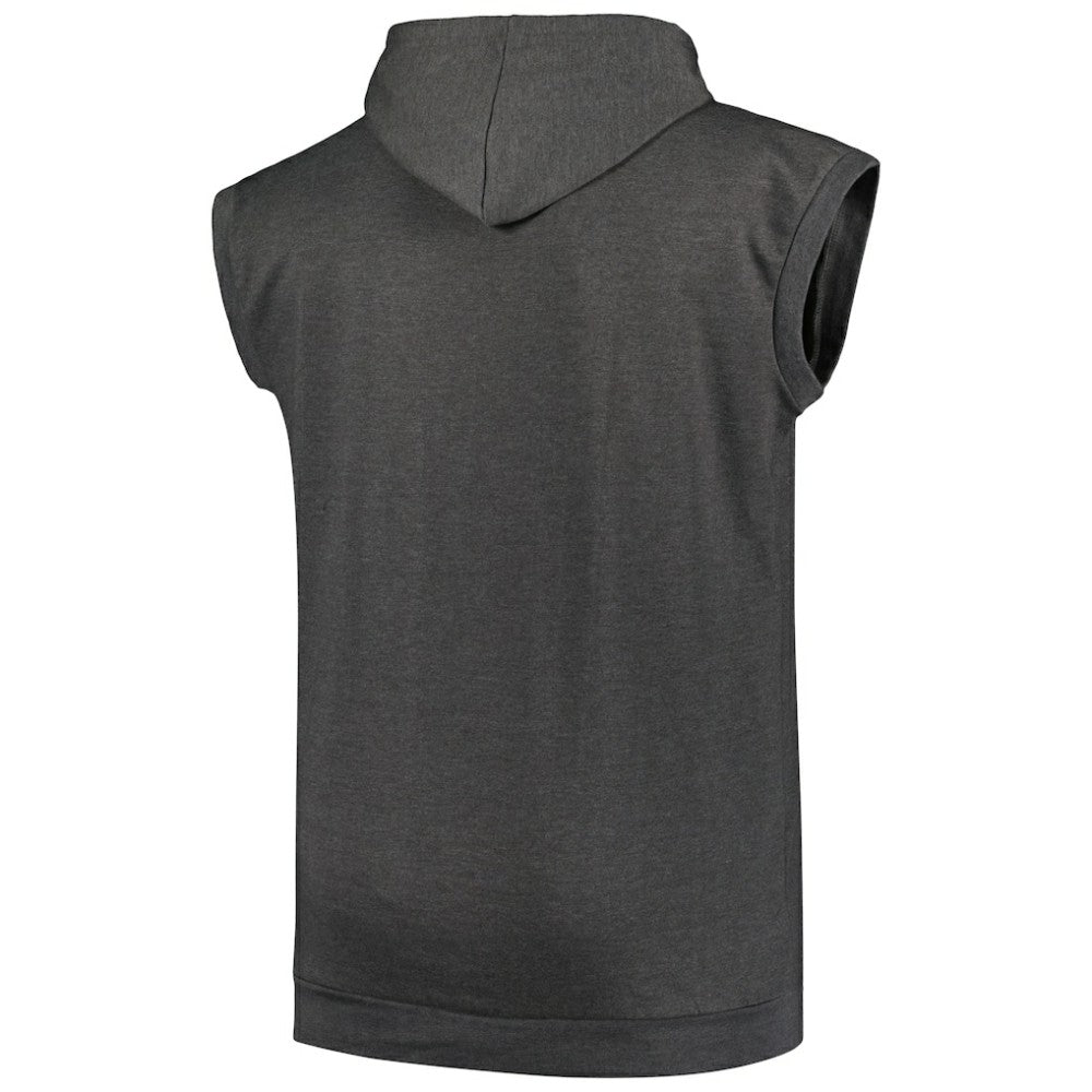 San Diego Padres Profile Big & Tall Muscle Sleeveless Pullover Hoodie Clearance