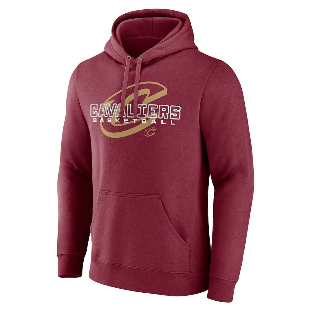 NBA - Cleveland Cavaliers Stellar Personalized Name & Number Pullover Hoodie - Wine