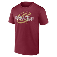 NBA - Cleveland Cavaliers Stellar Personalized Name & Number T-Shirt - Wine