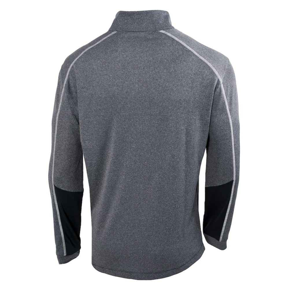 Boston Bruins Columbia Omni-Wick Shotgun 2.0 Quarter-Zip Pullover Top Gray/Black