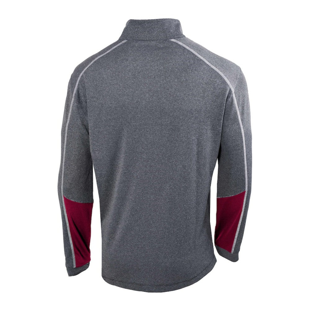 Colorado Avalanche - Columbia Omni-Wick Shotgun 2.0 Quarter-Zip Pullover Top Gray/Purple