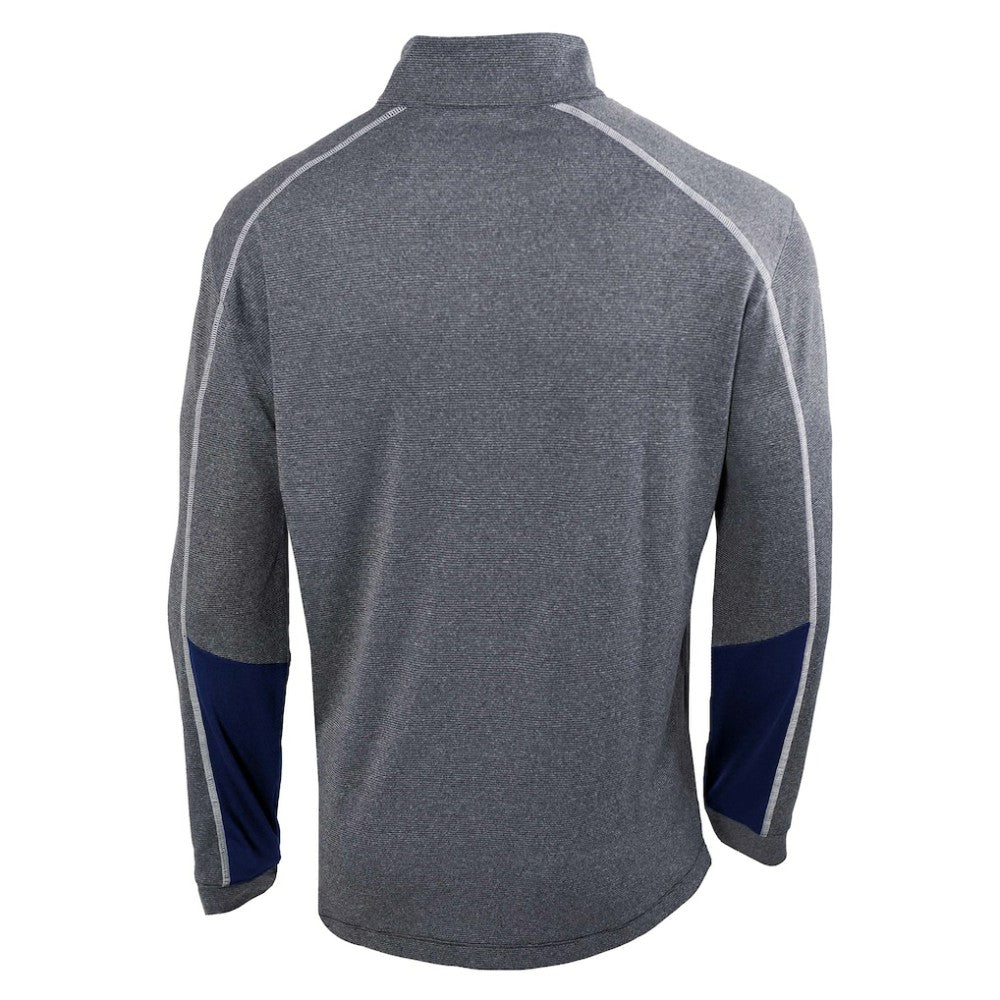 Nashville Predators - Columbia Omni-Wick Shotgun 2.0 Quarter-Zip Pullover Top Gray/Navy