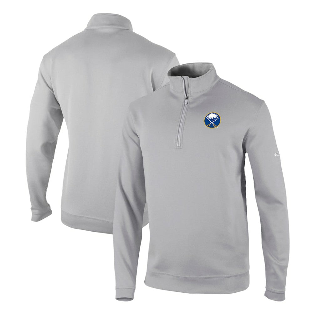 Buffalo Sabres - Columbia Omni-Wick Wickhams Hills Half-Zip Pullover Top Gray