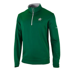 Dallas Stars - Columbia Omni-Wick Wickhams Hills Half-Zip Pullover Top Green
