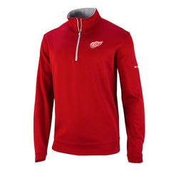 Detroit Red Wings - Columbia Omni-Wick Wickhams Hills Half-Zip Pullover Top Red