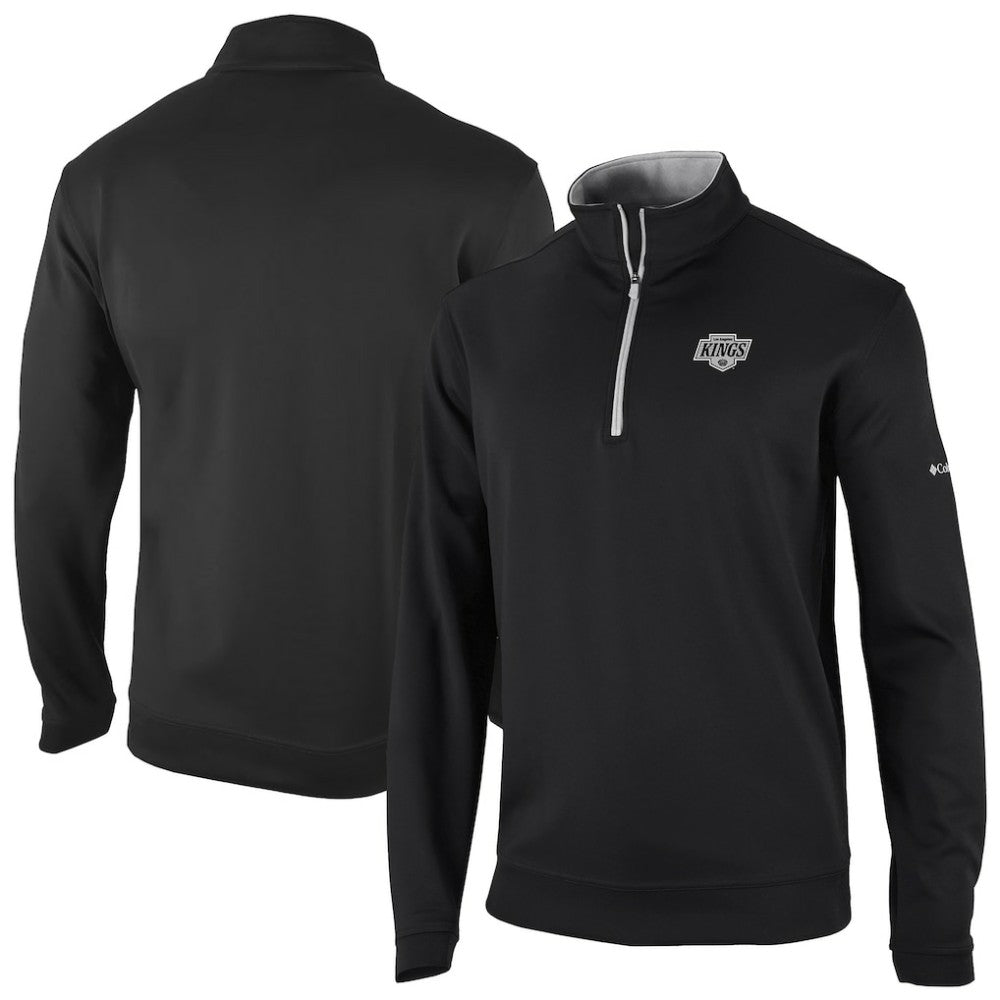 Los Angeles Kings - Columbia Omni-Wick Wickhams Hills Half-Zip Pullover Top Black