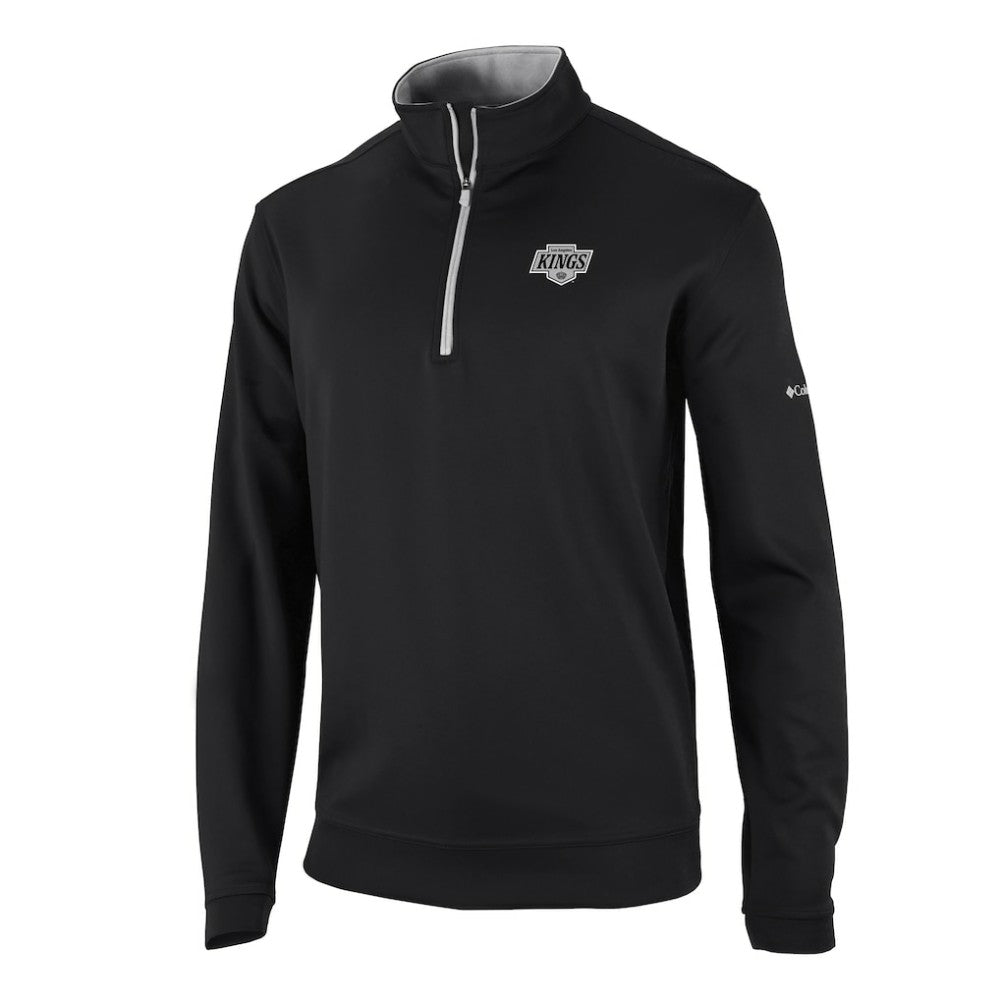 Los Angeles Kings - Columbia Omni-Wick Wickhams Hills Half-Zip Pullover Top Black