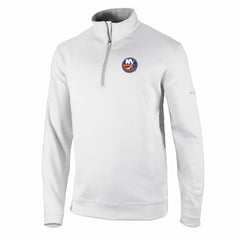 New York Islanders - Columbia Omni-Wick Wickhams Hills Half-Zip Pullover Top White