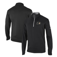 Philadelphia Flyers - Columbia Omni-Wick Wickhams Hills Half-Zip Pullover Top Black