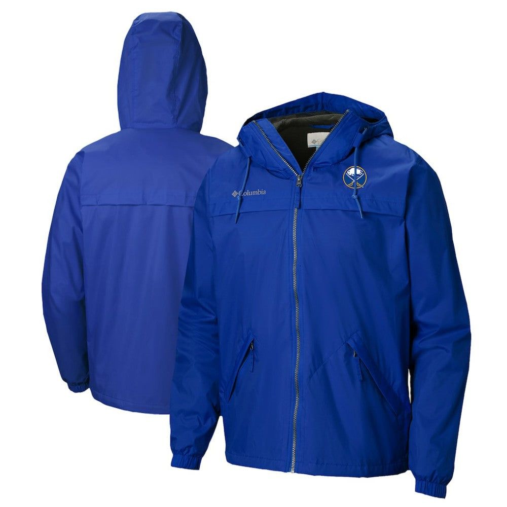 Buffalo Sabres - Columbia Oroville Creek Lightweight Full-Zip Windbreaker Jacket Blue