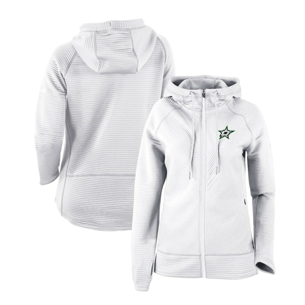 Dallas Stars - Columbia Women's Omni-Wick Pack It Up Full-Zip Jacket White