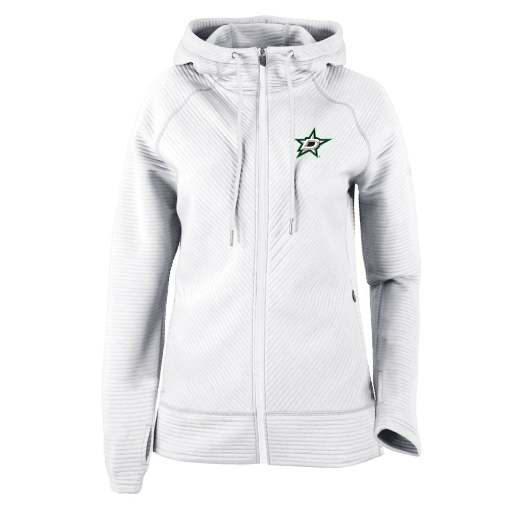 Dallas Stars - Columbia Women's Omni-Wick Pack It Up Full-Zip Jacket White