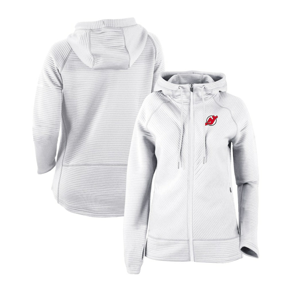 New Jersey Devils - Columbia Women's Omni-Wick Pack It Up Full-Zip Jacket White