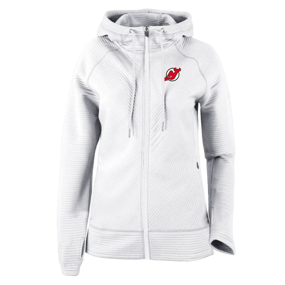 New Jersey Devils - Columbia Women's Omni-Wick Pack It Up Full-Zip Jacket White
