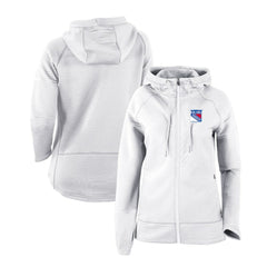 New York Rangers Columbia Women's Omni-Wick Pack It Up Full-Zip Jacket White