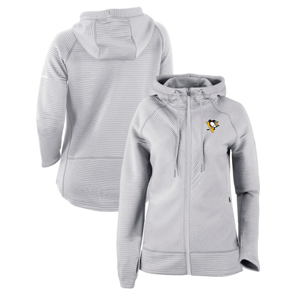 Pittsburgh Penguins Columbia Women's Omni-Wick Pack It Up Full-Zip Jacket Gray