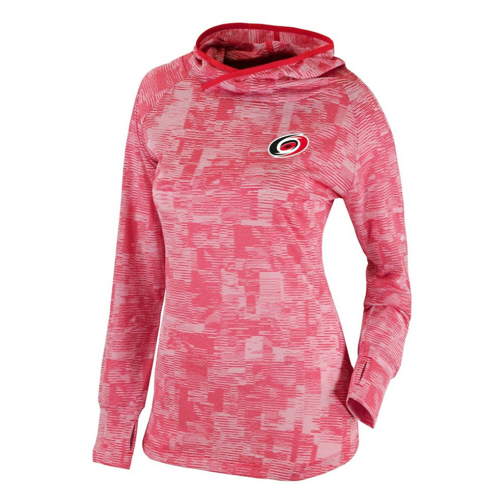 Carolina Hurricanes - Columbia Women's Omni-Wick Sunday Ball Pullover Hoodie Red
