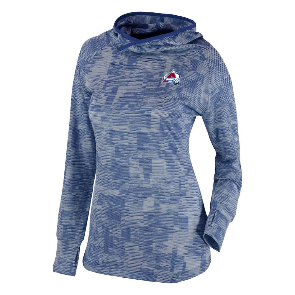 Colorado Avalanche - Columbia Women's Omni-Wick Sunday Ball Pullover Hoodie Navy