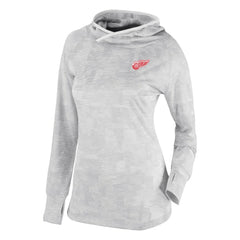 Detroit Red Wings - Columbia Women's Omni-Wick Sunday Ball Pullover Hoodie White