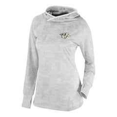 Nashville Predators - Columbia Women's Omni-Wick Sunday Ball Pullover Hoodie White