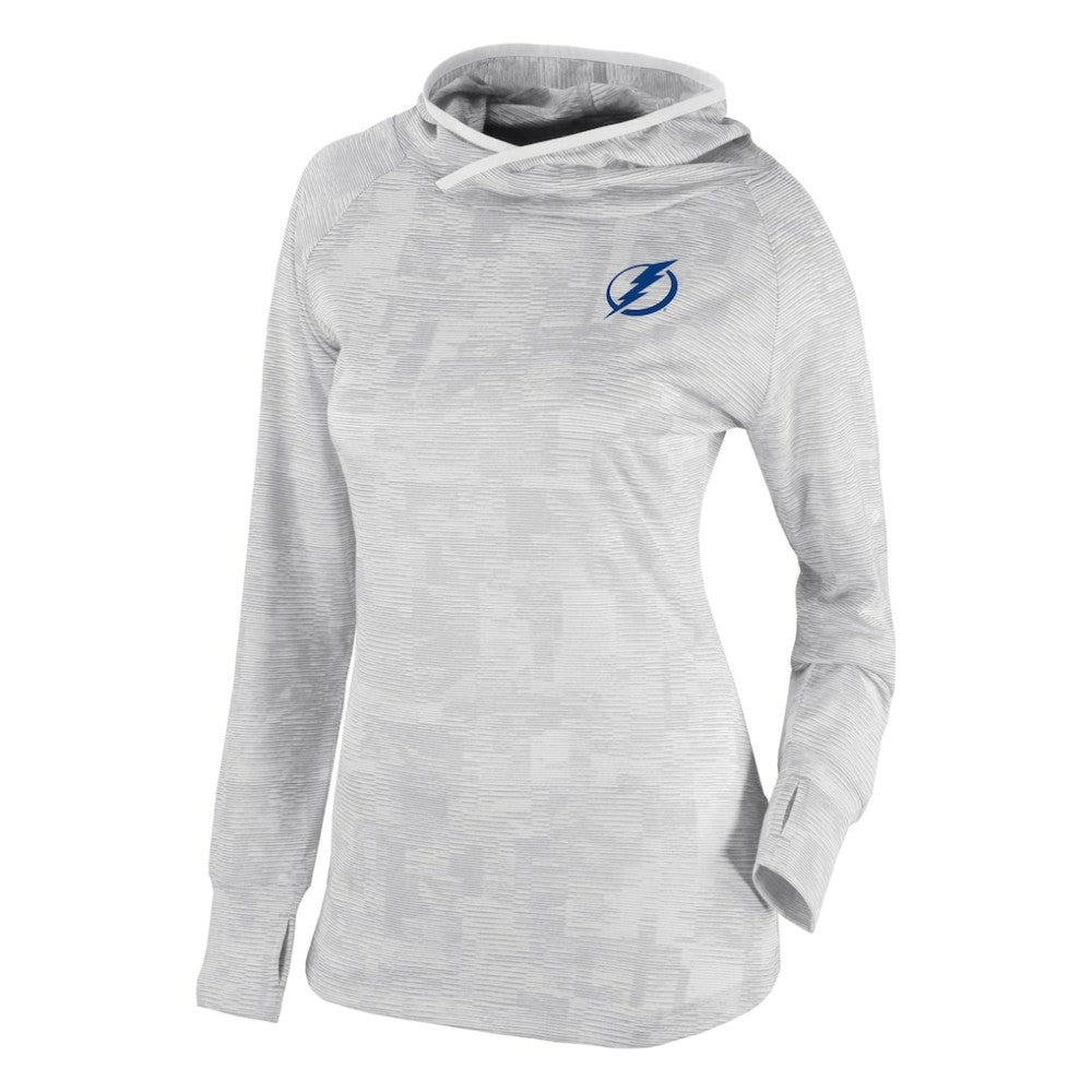 Tampa Bay Lightning - Columbia Women's Omni-Wick Sunday Ball Pullover Hoodie White