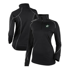 Dallas Stars - Columbia Women's Omni-Wick Shotgun 2.0 Quarter-Zip Pullover Top Black