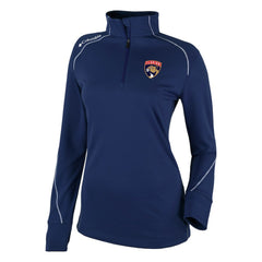 Florida Panthers - Columbia Women's Omni-Wick Shotgun 2.0 Quarter-Zip Pullover Top Navy