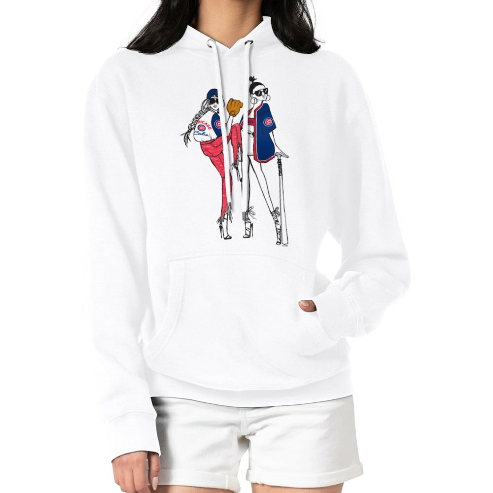 Chicago Cubs G-III 4Her by Carl Banks Women's Baseball Girls Fleece Pullover Hoodie for sale