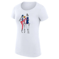 Chicago Cubs G-III 4Her by Carl Banks Women's Super-Slim Fit Lightweight Baseball Girls T-Shirt Lifestyle