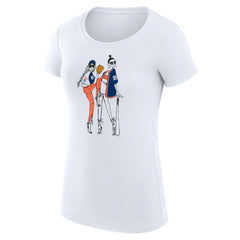 Detroit Tigers G-III 4Her by Carl Banks Women's Super-Slim Fit Lightweight Baseball Girls T-Shirt On Sale