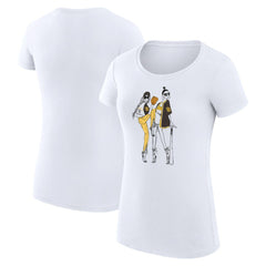 San Diego Padres G-III 4Her by Carl Banks Women's Super-Slim Fit Lightweight Baseball Girls T-Shirt On Sale