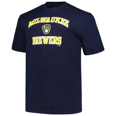 Milwaukee Brewers Profile Big & Tall Heart & Soul T-Shirt Online
