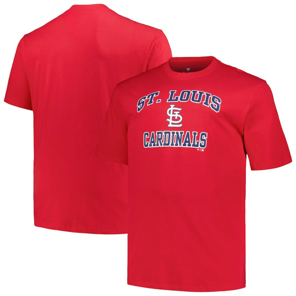 St. Louis Cardinals Profile Big & Tall Heart & Soul T-Shirt Lifestyle