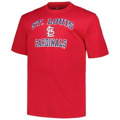 St. Louis Cardinals Profile Big & Tall Heart & Soul T-Shirt Lifestyle