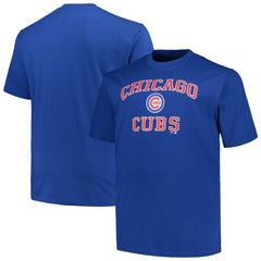 Chicago Cubs Profile Big & Tall Heart & Soul T-Shirt On Sale