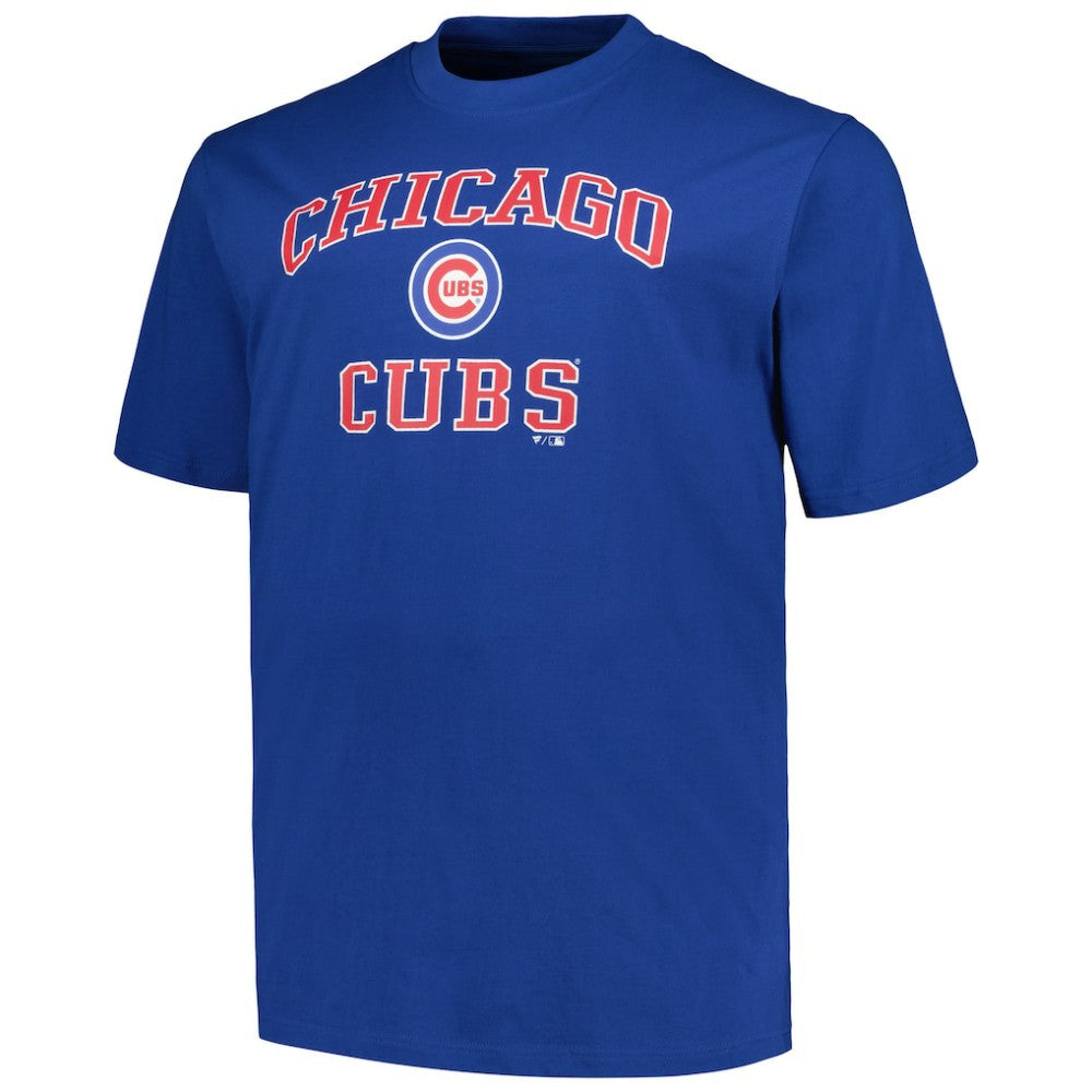 Chicago Cubs Profile Big & Tall Heart & Soul T-Shirt On Sale
