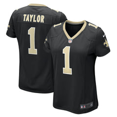 Alontae Taylor New Orleans Saints Women's Team Game Jersey Black - Nike