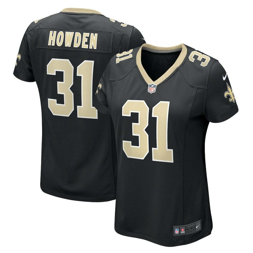 Jordan Howden New Orleans Saints Women's Team Game Jersey Black - Nike