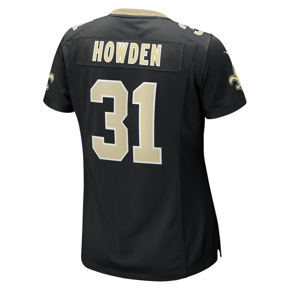 Jordan Howden New Orleans Saints Women's Team Game Jersey Black - Nike