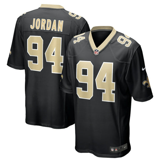 Cameron Jordan New Orleans Saints Team Game Jersey - Black | NFL Jerseys