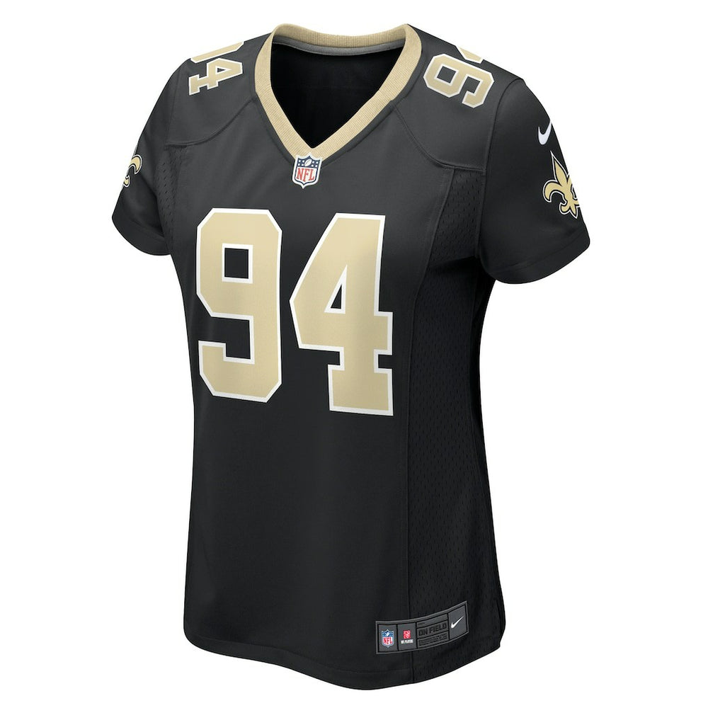 Cameron Jordan New Orleans Saints Women's Team Game Jersey Black - Nike
