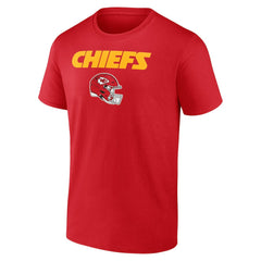 Travis Kelce Kansas City Chiefs Team Wordmark Player Name & Number T-Shirt Red - NFL