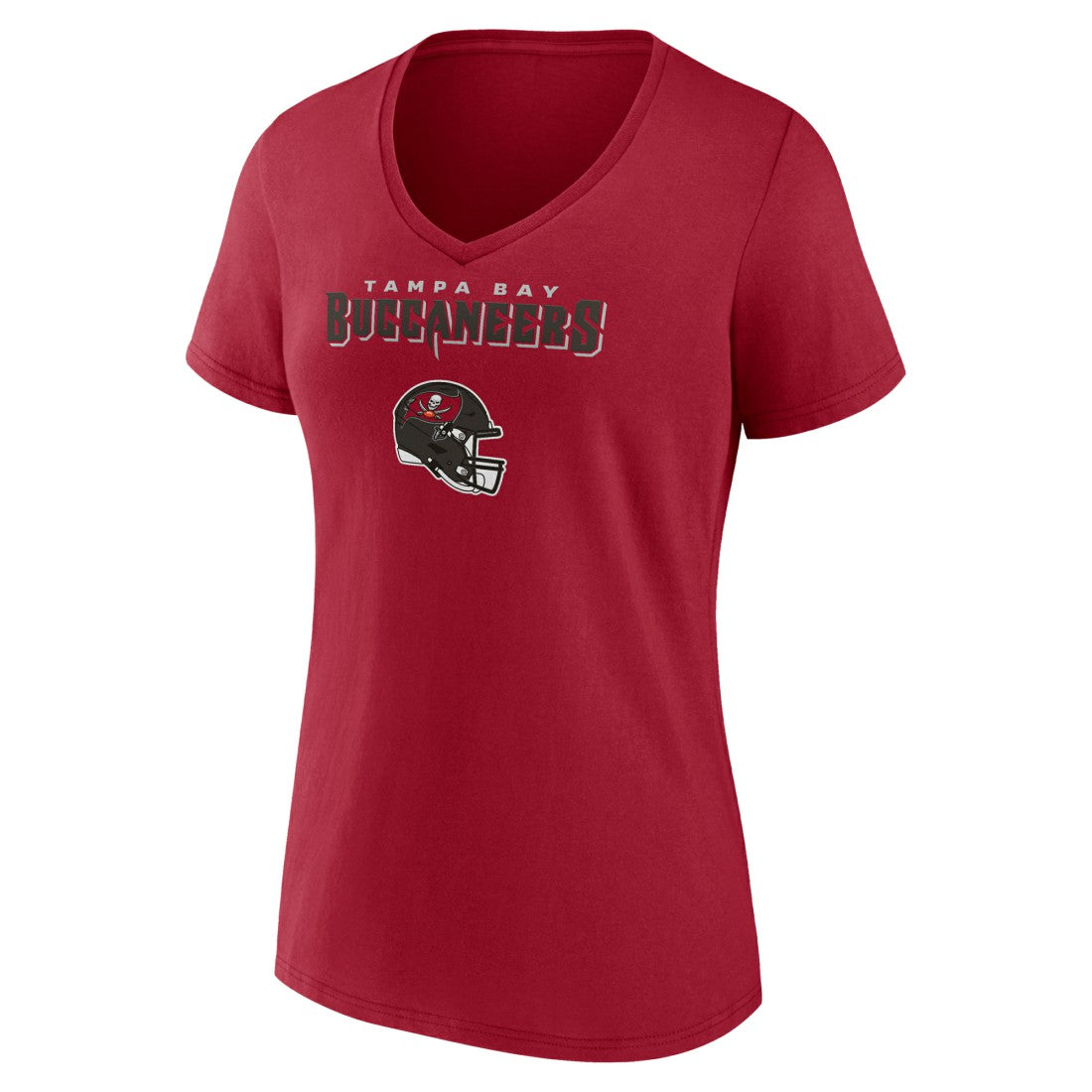 Baker Mayfield Tampa Bay Buccaneers Women's Team Wordmark Player Name & Number V-Neck T-Shirt Red - NFL