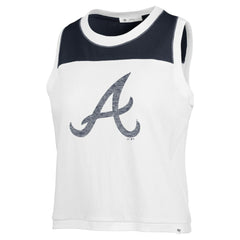 Atlanta Braves '47 Women's Plus Size Waist Length Muscle Tank Top Lifestyle