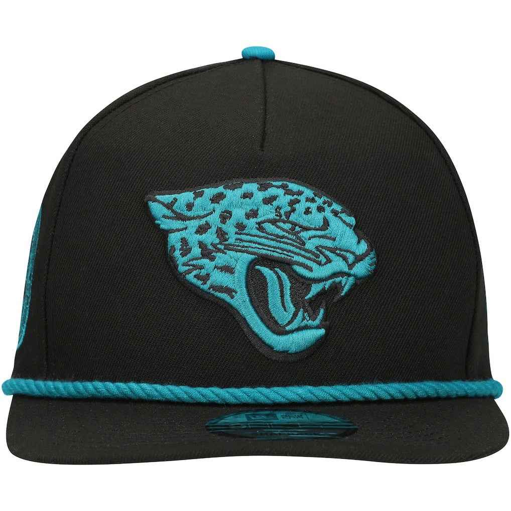 Jacksonville Jaguars New Era Captain Snapback Hat Black - NFL