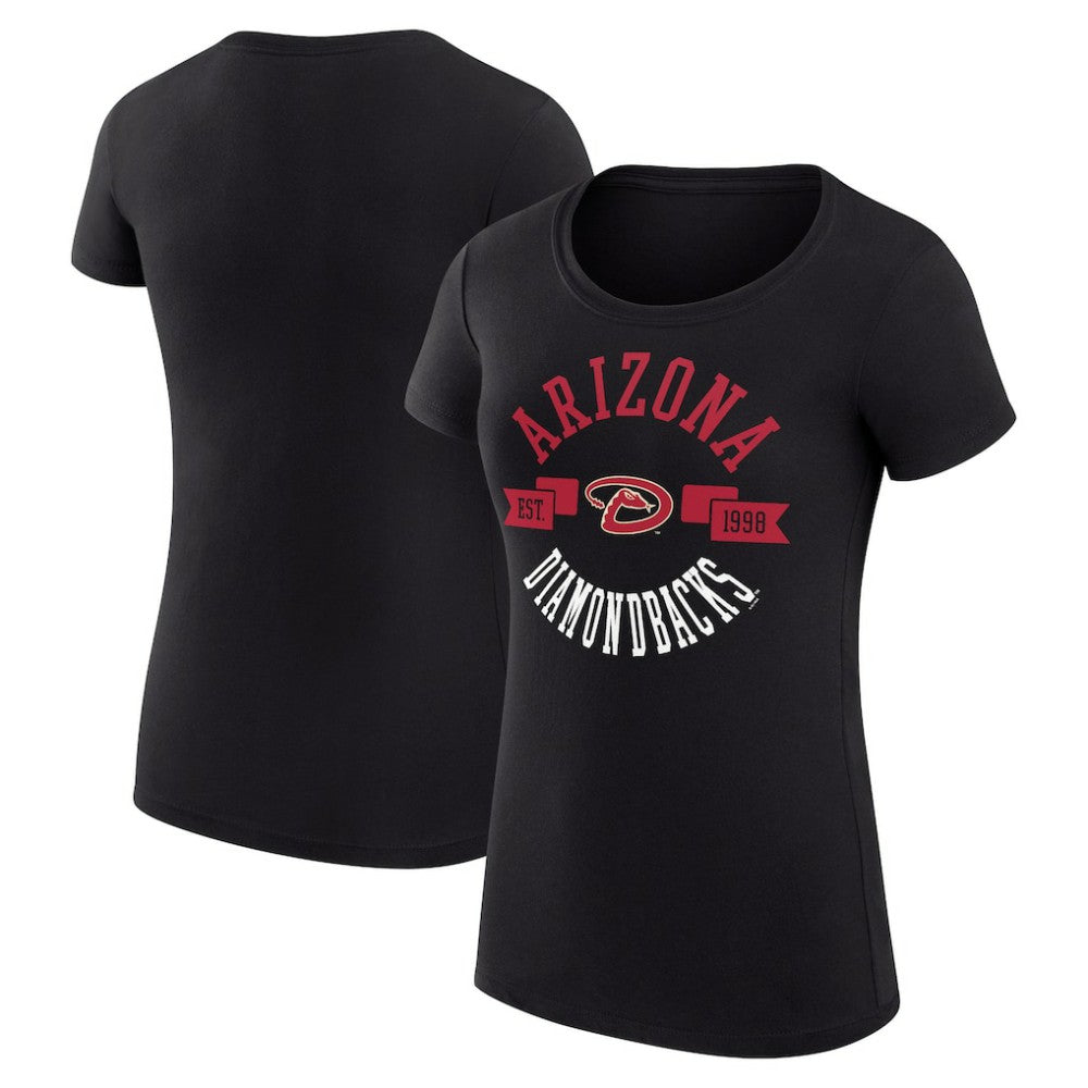 Arizona Diamondbacks G-III 4Her by Carl Banks Women's Super-Slim Fit Lightweight City Graphic T-Shirt Near Me