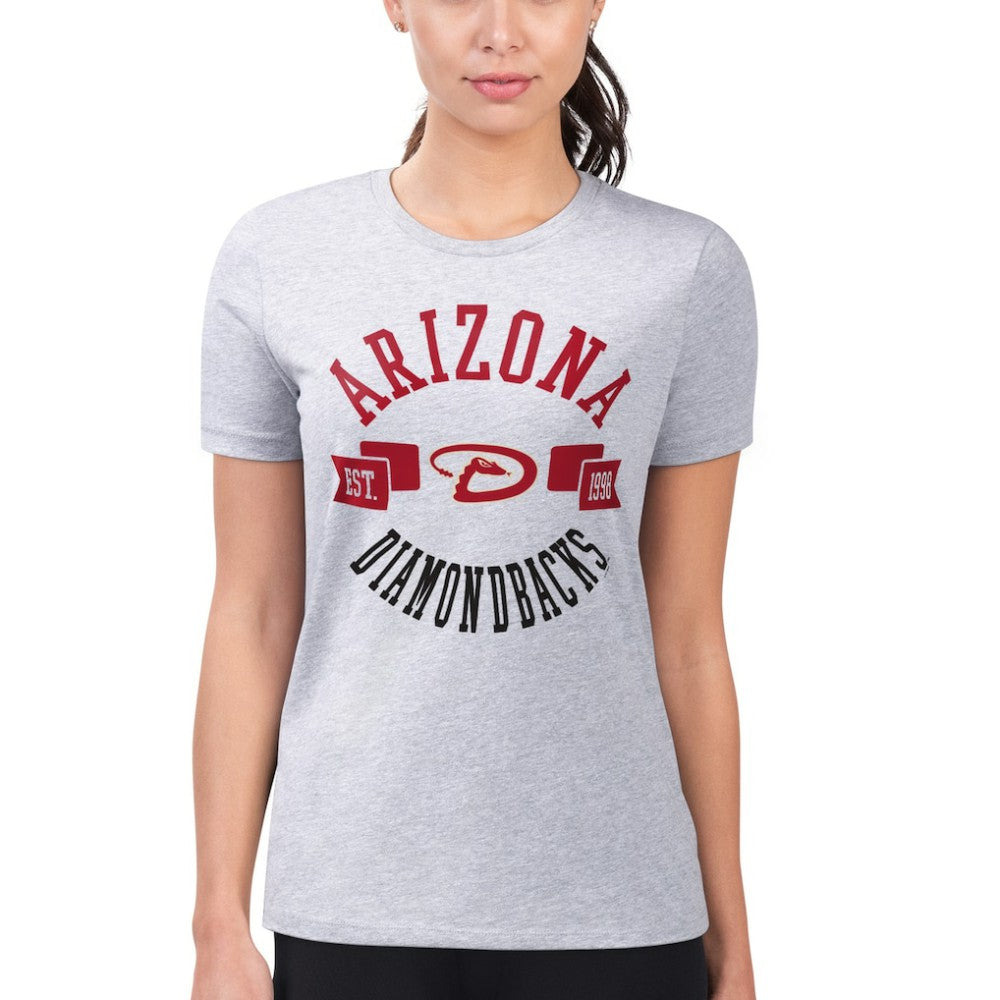 Arizona Diamondbacks G-III 4Her by Carl Banks Women's Super-Slim Fit Lightweight City Graphic T-Shirt Sale