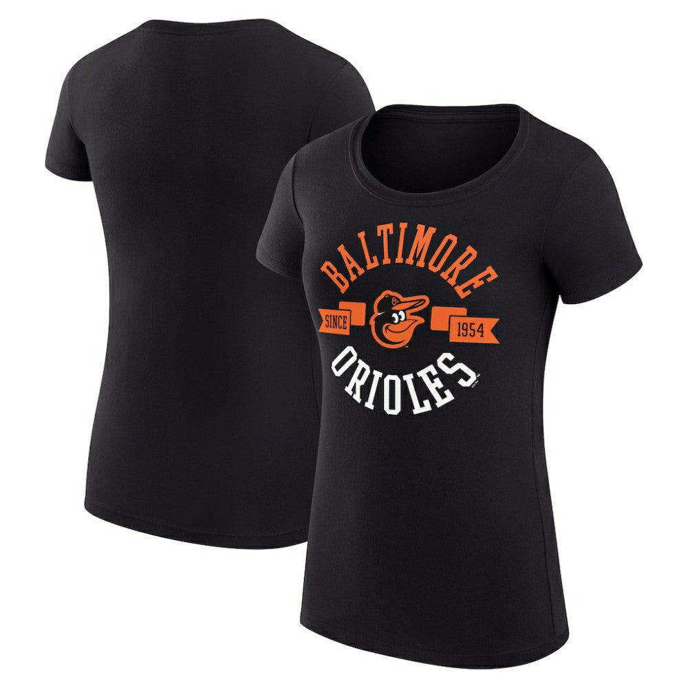 Baltimore Orioles G-III 4Her by Carl Banks Women's Super-Slim Fit Lightweight City Graphic T-Shirt for sale