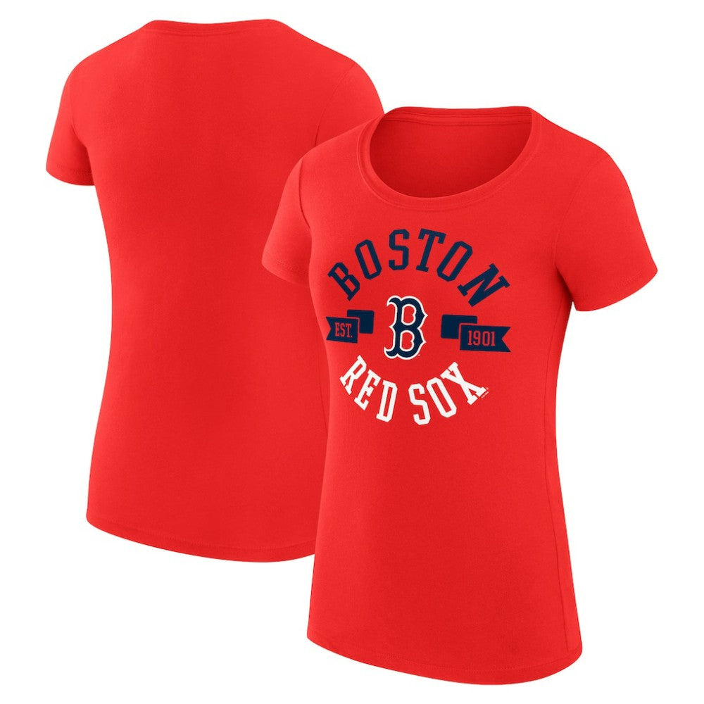 Boston Red Sox G-III 4Her by Carl Banks Women's Super-Slim Fit Lightweight City Graphic T-Shirt Online